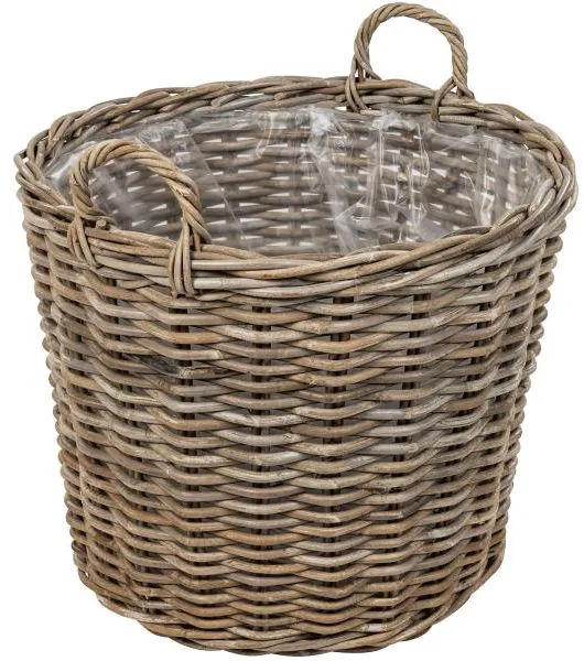 Korg rund med handtag Ø55x65cm