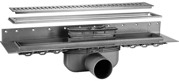 Purus line golvbrunnssats 900 mm