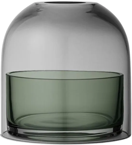 AYTM TOTA Lykta för värmeljus Svart/Skog