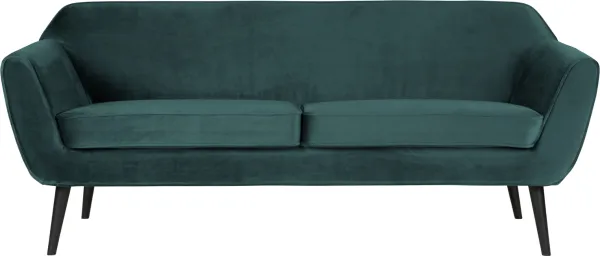 Rocco, Lounge-soffa, grön, H75x187x82 cm