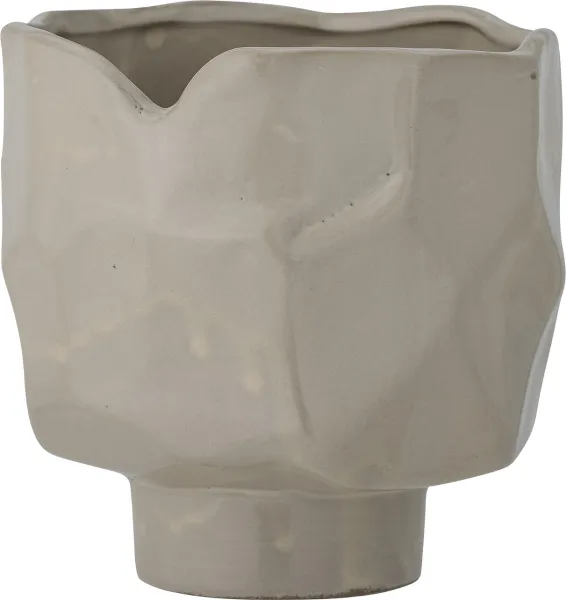 Sella, Krukväxtkruka, grå, stengods